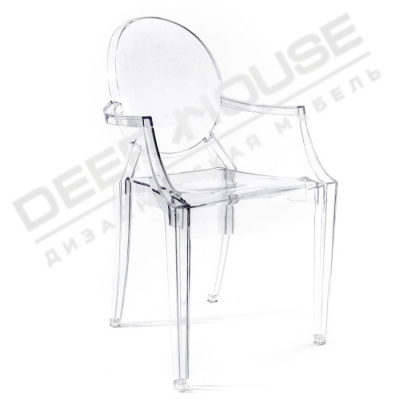 Стул GHOST прозрачный. Фото №2