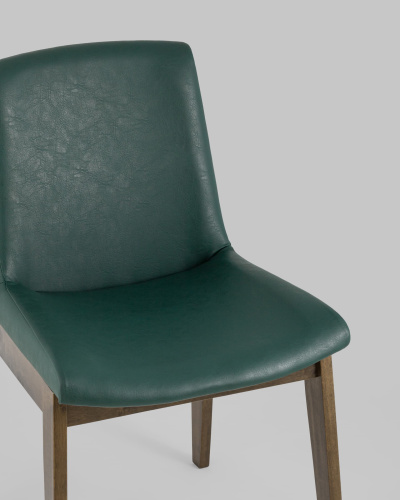 Стул LOKI экокожа зеленый 2 шт.. Фото №9