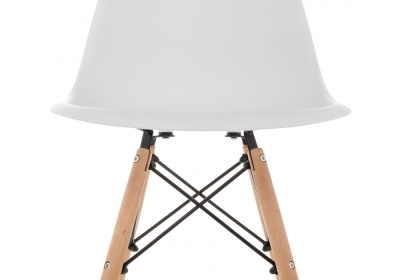 Стул деревянный Eames PC-015 белый. Фото