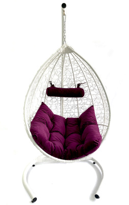Подвесное кресло "КРИТ", цвет: белый. Фото №4