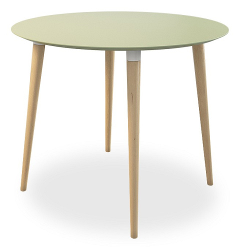Сканди 2 Стол (обеденный) фисташка/светлый лак. Фото №1