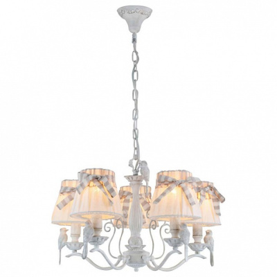 Подвесная люстра Maytoni Bird ARM013-05-W. Фото