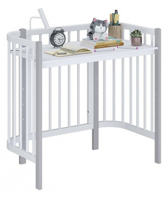 Кроватка Polini kids Simple 120, белый. Фото №4