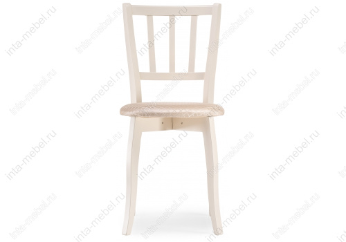 Стул деревянный Айра молочный / ромб. Фото №2