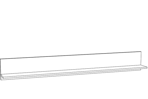 Полка  Livorno  НМ 011.60-01 Дуб Бунратти фото Полка  Livorno  НМ 011.60-01 Дуб Бунратти. Фото №2