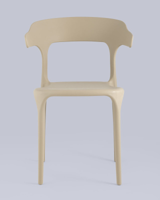 Стул Neo пластик бежевый. Фото