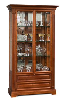 Шкаф с витриной Престиж ГМ 5907Е. Фото