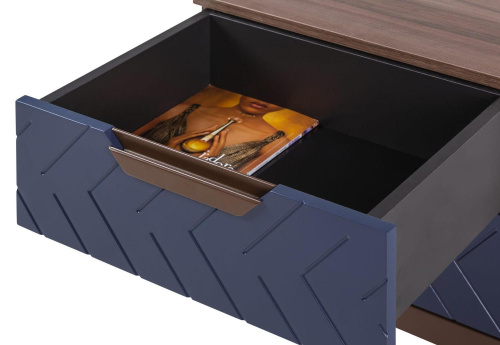 Стул Лоренс велюр синий. Фото №6