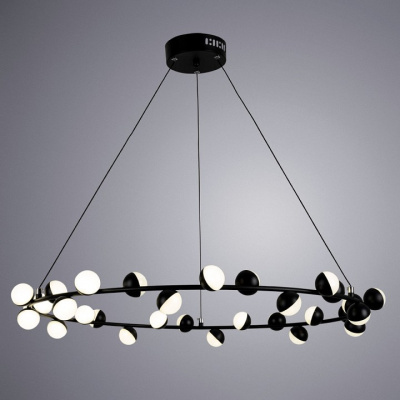 Подвесная люстра Arte Lamp Dexter A3619SP-30BK. Фото