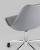 Стул офисный BLOK NEW пластиковый серый. Фото №8