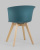 Стул Blossom с подушкой темно-бирюзовый. Фото №6
