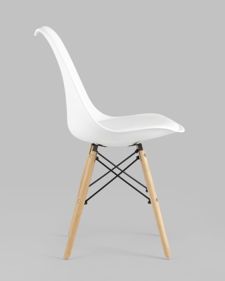 Стул Eames Soft белый. Фото №4