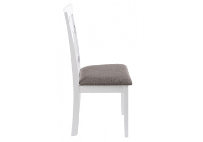 Стул деревянный Star white / pebble. Фото