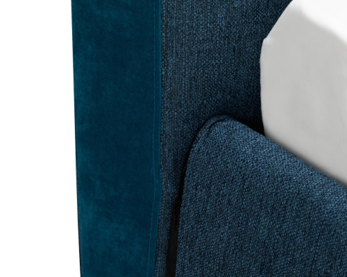 Кровать с ортопедическим основанием и ящиком Сканди 1.8 Сапфир. Фото №9