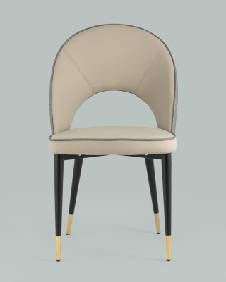 Стул Сохо экокожа серый фото Стул Сохо экокожа серый. Фото №5