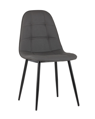 Стул Тейлор экокожа тёмно-серый фото Стул Тейлор экокожа тёмно-серый. Фото №2