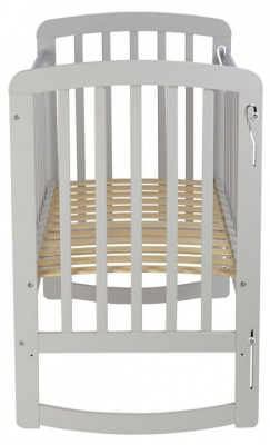 Кроватка Polini Kids Simple 304, серый. Фото №4