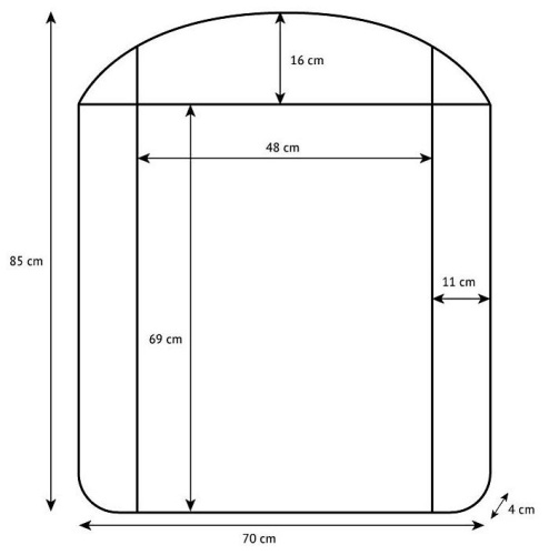 Доска пеленальная Polini Kids Малышарики Солнечный день,. Фото №10