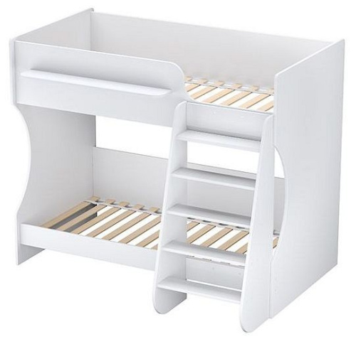 Кровать двухъярусная Polini Kids Dream 1500, белый фото Кровать двухъярусная Polini Kids Dream 1500, белый. Фото №4