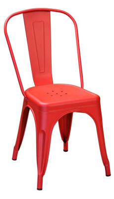 Стул Tolix Красный. Фото №2