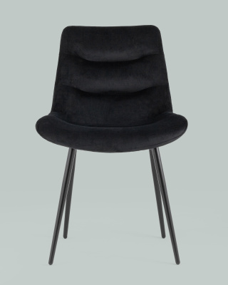 Стул Остин велюр черный фото Стул Остин велюр черный. Фото №5