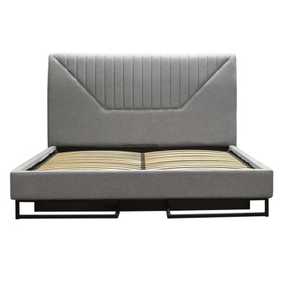 Кровать с ортопедическим основанием и ящиком 1.4 Loft Alberta Стоун. Фото №3