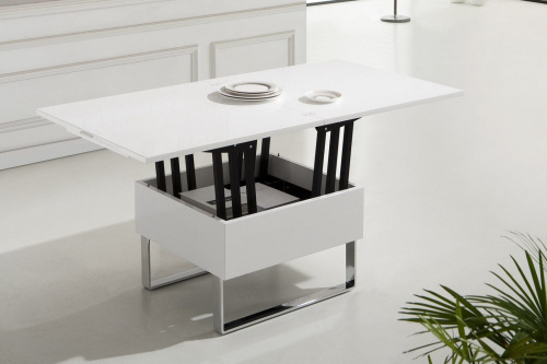 Стол-трансформер В2218 AG белый. Фото №6