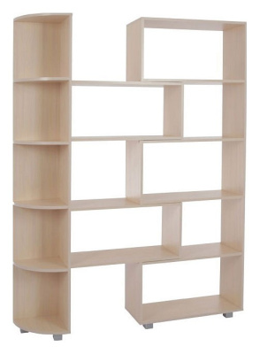 Стеллаж 2 Дуб млечный фото Стеллаж 2 Дуб млечный. Фото №2