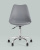 Стул офисный BLOK NEW пластиковый серый. Фото №5