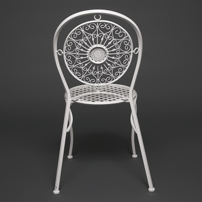Кованый стул Secret De Maison Gloria белый фото Кованый стул Secret De Maison Gloria белый. Фото №4