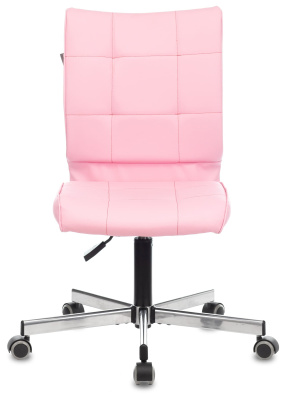 Кресло Бюрократ CH-330M светло-розовый Diamond 357 эко.кожа крестовина металл. Фото