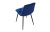 Стул C-1333 синий UF910-19/матовый черный фото Стул C-1333 синий UF910-19/матовый черный. Фото №8