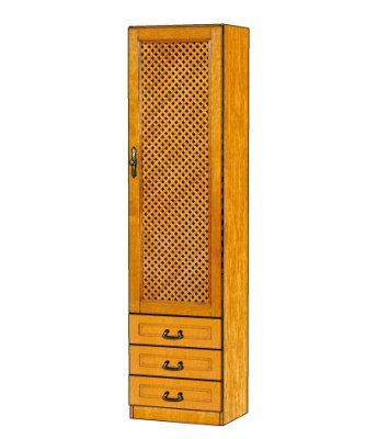 Шкаф Орион 1ГР (глубокий). Фото