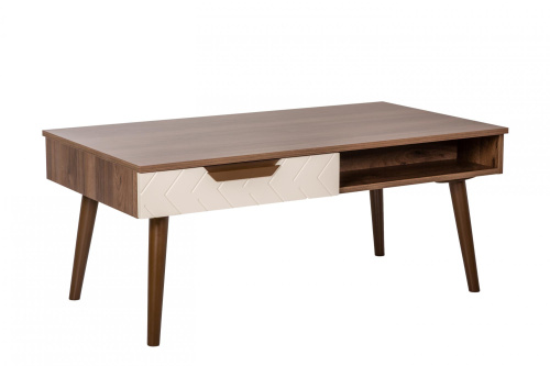 Стол журнальный Сканди Бежевый. Фото №1