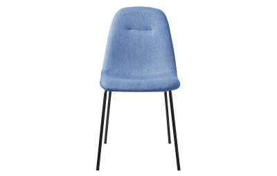 Стул C-1101 синий/матовый черный фото Стул C-1101 синий/матовый черный. Фото №5