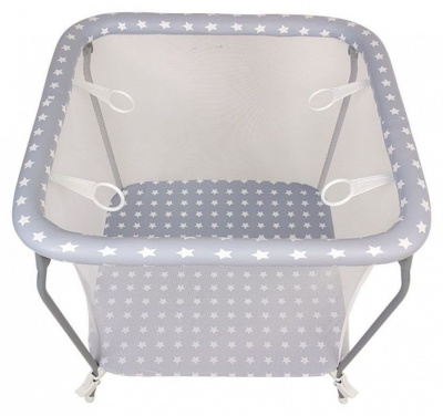 Манеж Polini Kids, белый. Фото