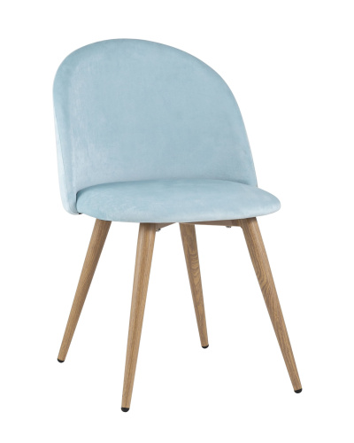 Стул Лион велюр пыльно-голубой. Фото №2
