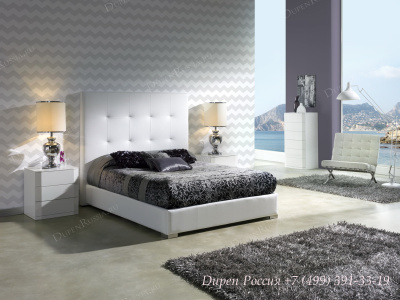 Тумба прикроватная DUPEN M-112 белая. Фото