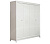 Шкаф для одежды Сабрина ММ-302-01/04Б (альба)