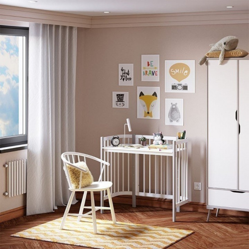 Кроватка Polini kids Simple 120, белый. Фото №10