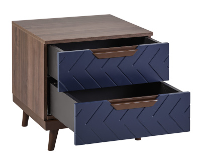 Стул Лоренс велюр синий. Фото