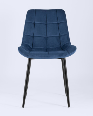 Стул Флекс велюр синий фото Стул Флекс велюр синий. Фото №5