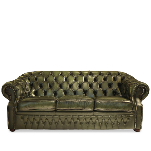 Диван B-128 (3-х местный) зеленый. Фото №1