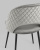 Стул Меган велюр с ромбами серый. Фото №9